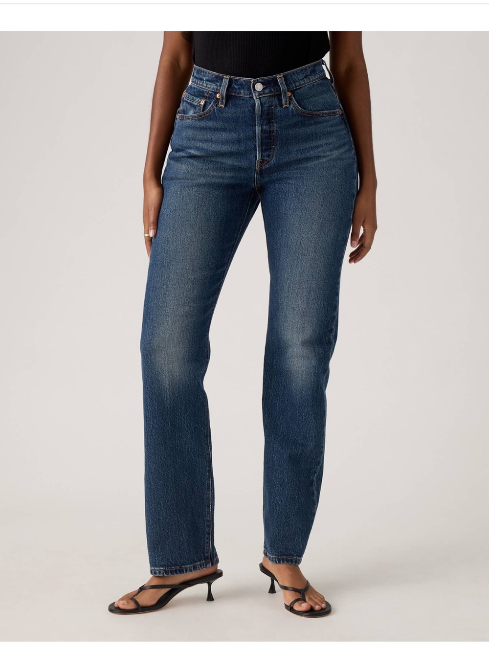 Levi's Women's 501 Curve - Colour: Cold Summer Dark Wash
